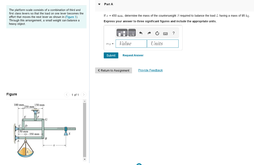 Solved The platform scale consists of a combination of third | Chegg.com