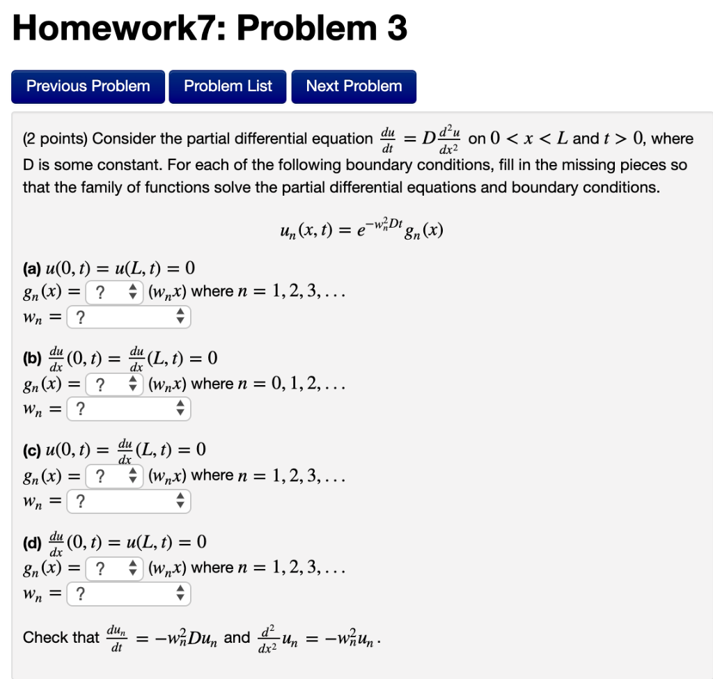 Solved Homework7 Problem 3 Previous Problem Problem List Chegg Com