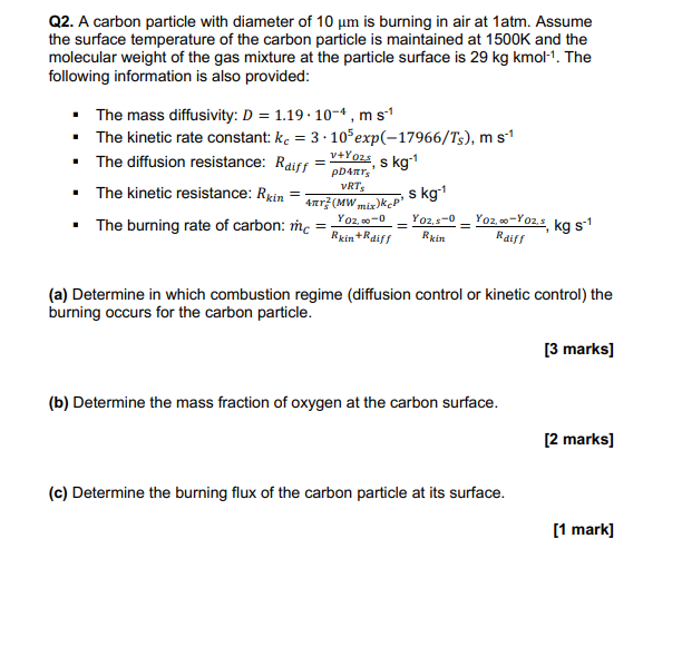 Solved Answer : A) Kinetic Control; B) 0.124; C) 3.58 X 10-2 | Chegg.com