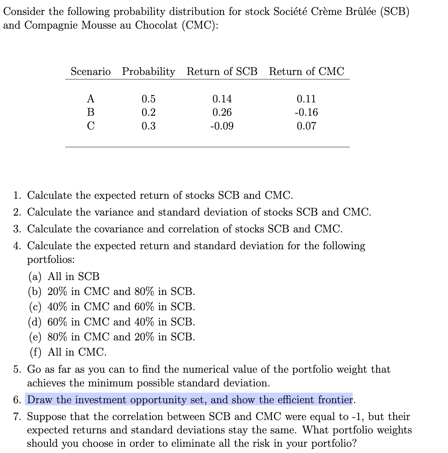Solved Consider the following probability distribution for | Chegg.com