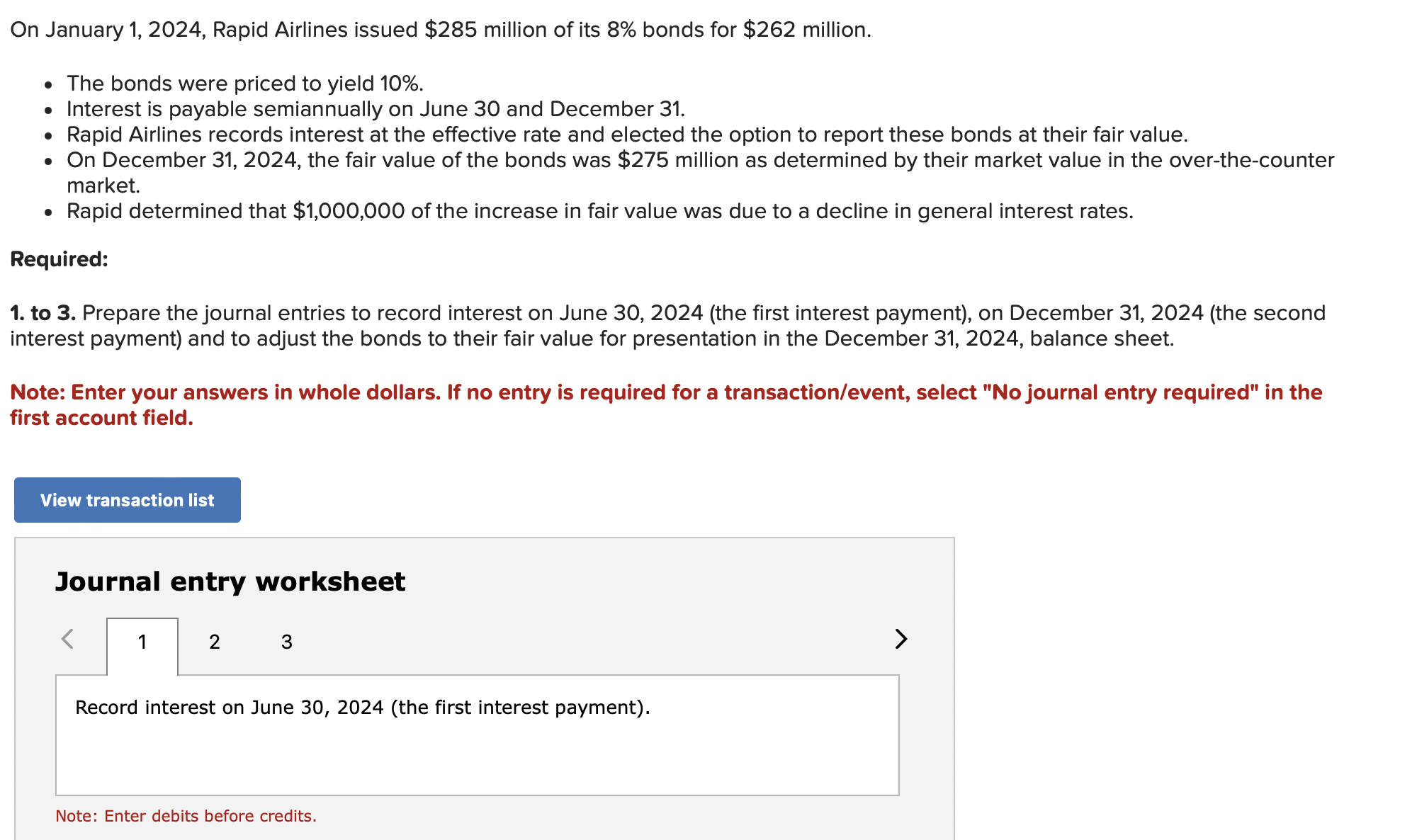 Solved On January 1 2024 Rapid Airlines Issued 285 Chegg Com   PhpKnPEDS