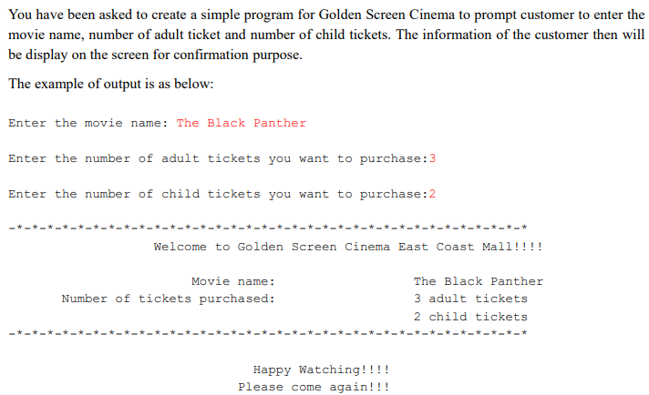 Solved You have been asked to create a simple program to | Chegg.com