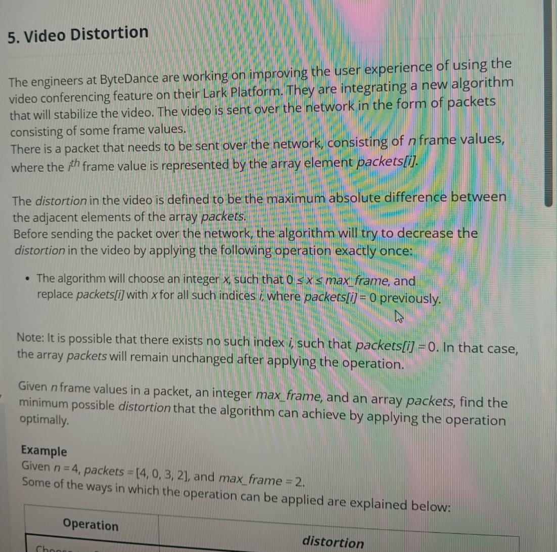 Solved The engineers at ByteDance are working on improving | Chegg.com