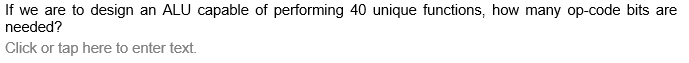 Step 1: If we were to design an 8-bit ALU using the | Chegg.com