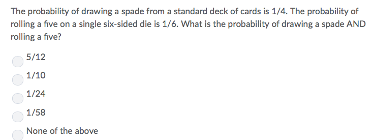 solved-the-probability-of-drawing-a-spade-from-a-standard-chegg