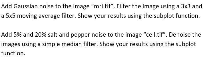 Add Gaussian noise to the image