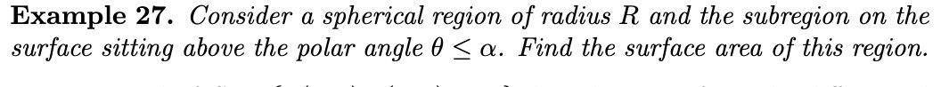 Solved Example 27. Consider a spherical region of radius R | Chegg.com