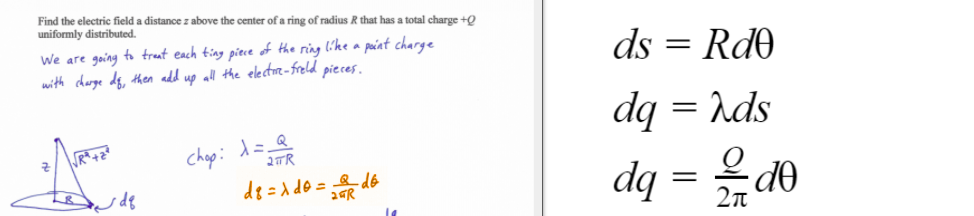 Solved Find the electric field a distance z above the center | Chegg.com