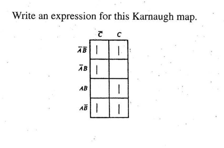 Solved Write An Expression For This Karnaugh Map Chegg Com   Php3gobHJ 