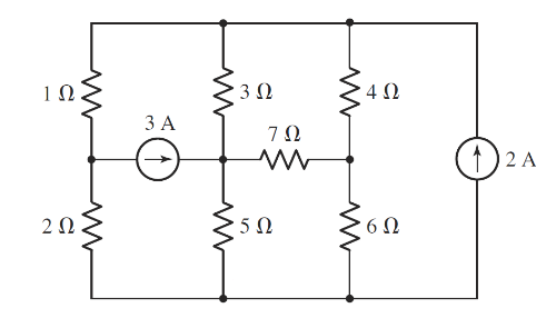 Solved Q 1)The magnitude of current through 5 Ω resistor | Chegg.com