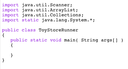 Solved import java.util.scanner; import java.util.List; | Chegg.com