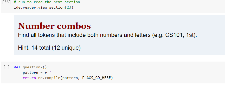 Solved In Python: to find a patter, but failed. Is there | Chegg.com