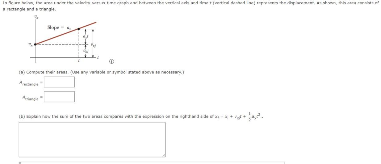 Solved a rectangle and a triangle. (a) Compute their areas. | Chegg.com