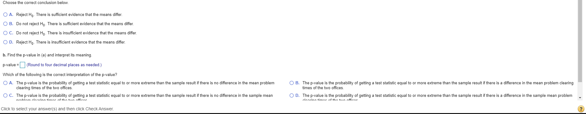 solved-determine-whether-to-reject-or-fail-to-reject-ho-at-chegg