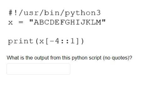 Solved #!/usr/bin/python3 \( \mathrm{x}= | Chegg.com