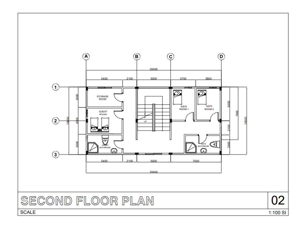 Solved Make a floor beam framing plan for 2nd floor and 3rd | Chegg.com