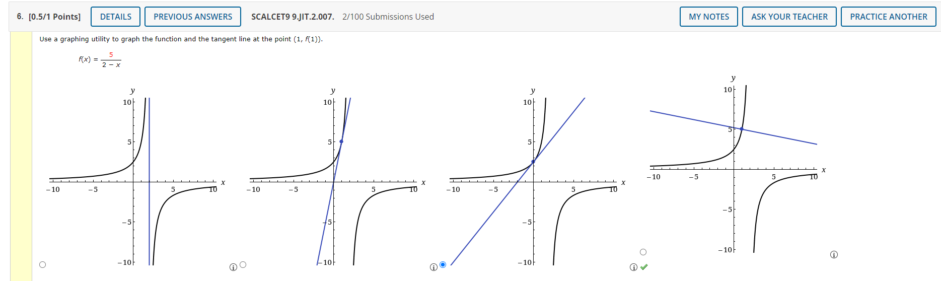 Solved Use a graphing utility to graph the function and the | Chegg.com