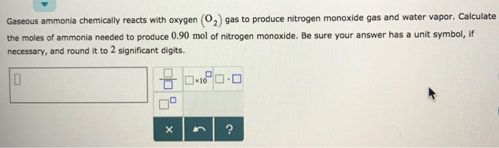 solved-gaseous-ammonia-chemically-reacts-with-oxygen-02-chegg