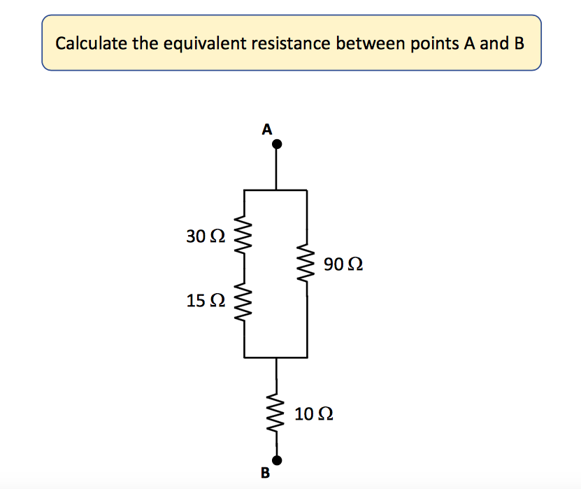 Solved Calculate the equivalent resistance between points A | Chegg.com