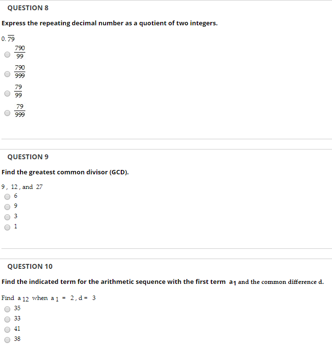 How to round off a decimal. How to express the quotient as a decimal -- A  complete course in arithmetic