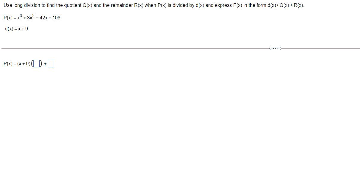 solved-use-long-division-to-find-the-quotient-q-x-and-the-chegg
