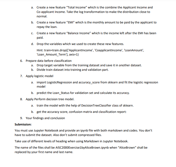 Solved Objective: Construct classification models and | Chegg.com