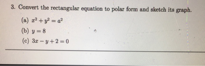 polar equation to rectangular equation calculator