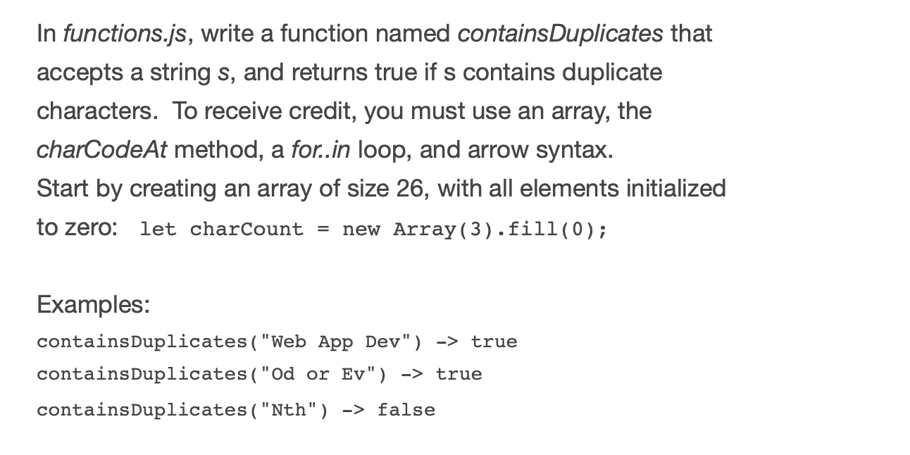 Solved I wrote the following code in JavaScript to answer | Chegg.com