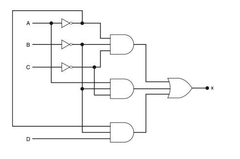 Solved Implement the following circuit to one using only | Chegg.com