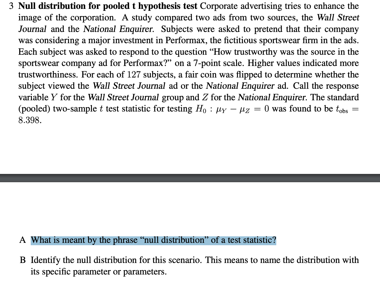 Solved Please Answer Part B Only And PLEASE Formulate Your | Chegg.com