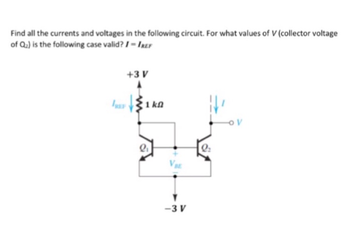 Solved Find all the currents and voltages in the following | Chegg.com