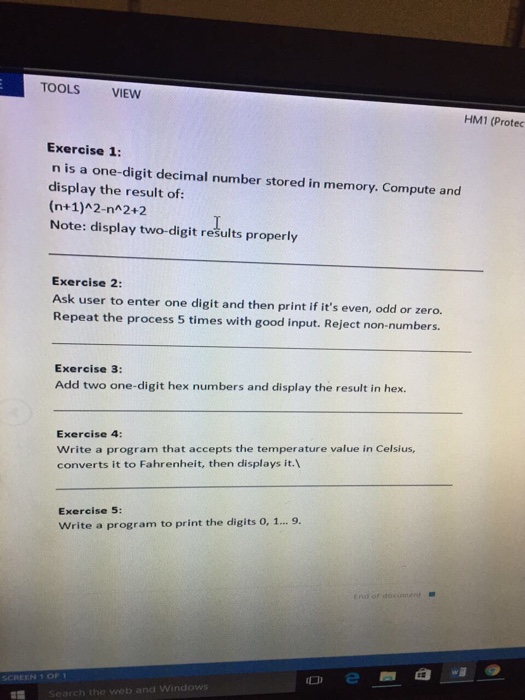 solved-n-is-a-one-digit-decimal-number-stored-in-memory