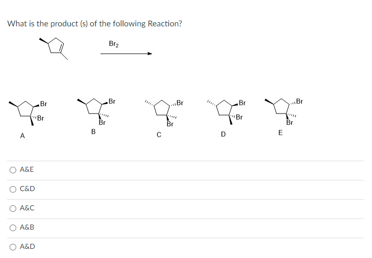 Solved What Is The Product (s) Of The Following Reaction? | Chegg.com