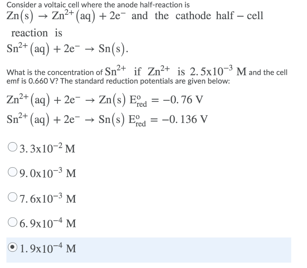 solved-consider-a-voltaic-cell-where-the-anode-half-reaction-chegg