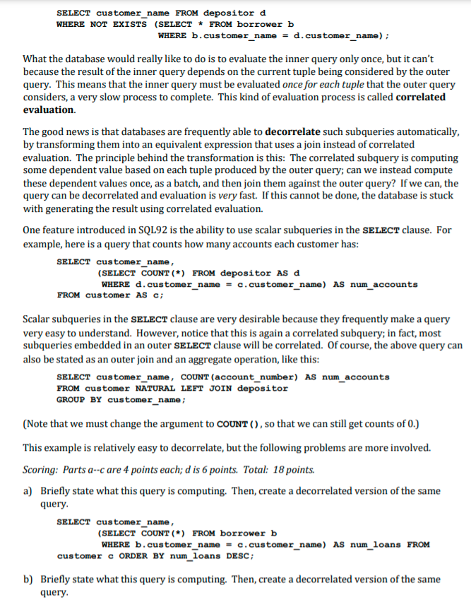 Assignment 3: SQL DDL, UDFs, and other TLAs1 Keep | Chegg.com