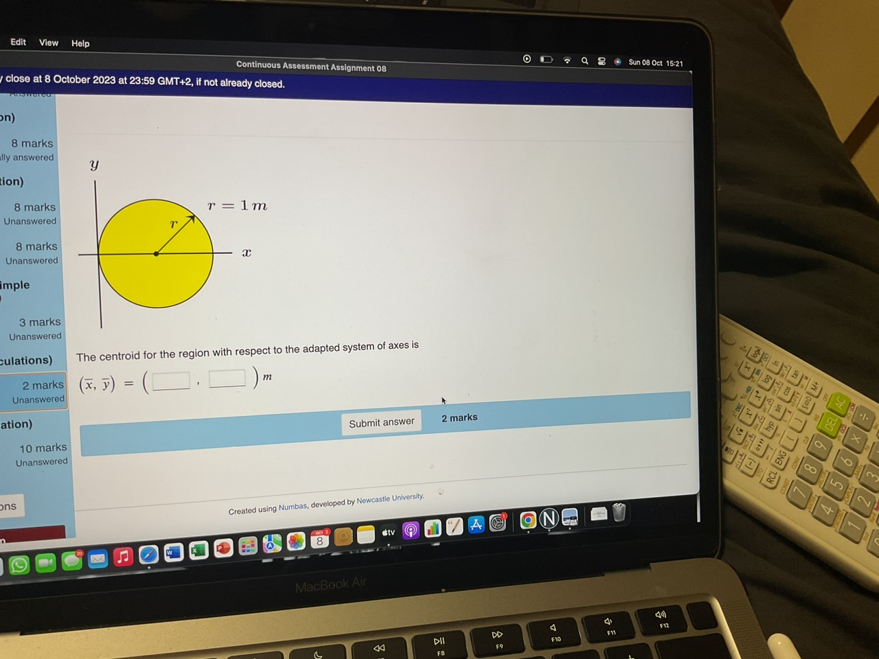 Solved The square and the circle in the xy-plane have | Chegg.com