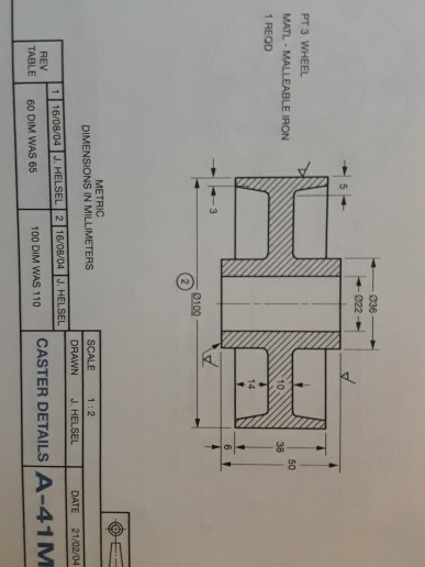 Solved QUESTIONS 1. How many reference dimensions are shown? | Chegg.com