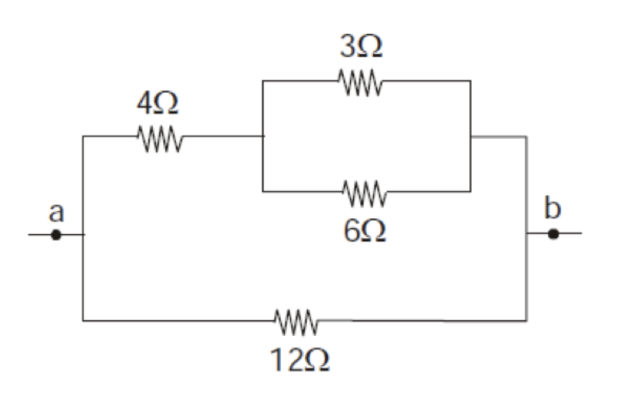 Solved a) Calculate the equivalent resistance of the | Chegg.com