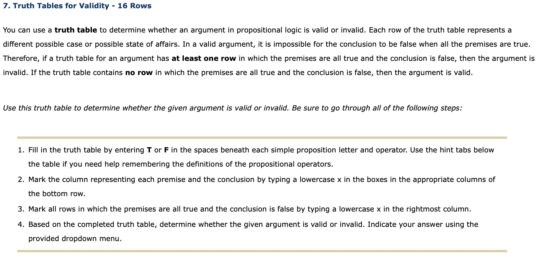 7-truth-tables-for-validity-16-rows-you-can-use-a-chegg