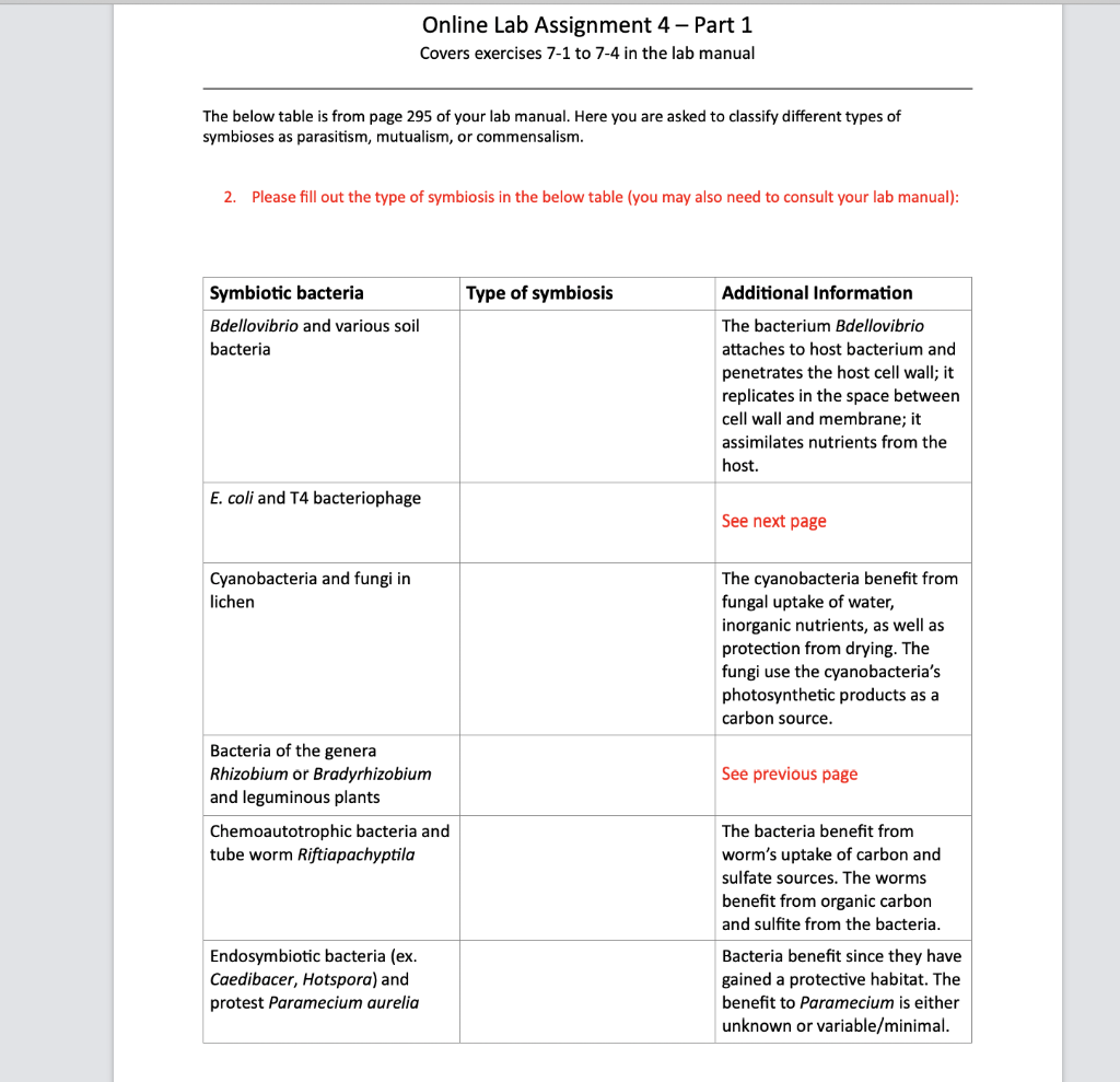 Online Lab Assignment 4 Part 1 Covers Exercises 7 1 6678