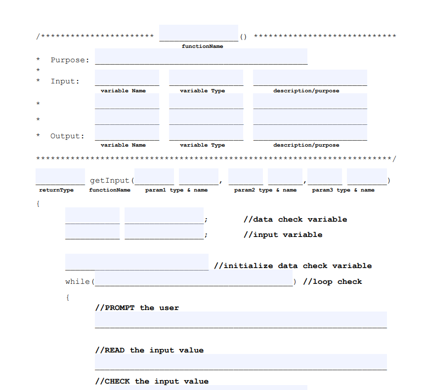 Solved Fill in all the blanks correctly in C++ code. use | Chegg.com
