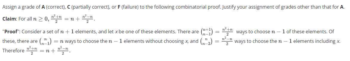 Solved Assign A Grade Of A (correct), C (partially Correct), 