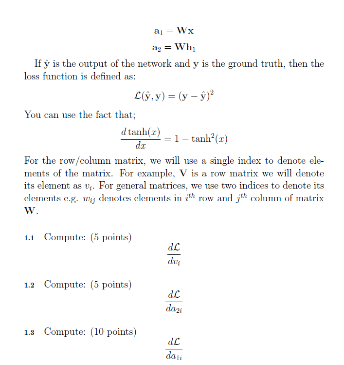 Consider the following neural network with two hidden | Chegg.com