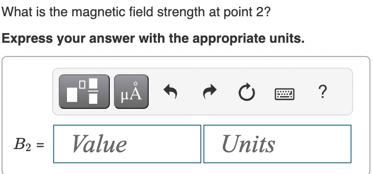 Solved I=9.0 A 1 of 1What is the magnetic field strength at | Chegg.com