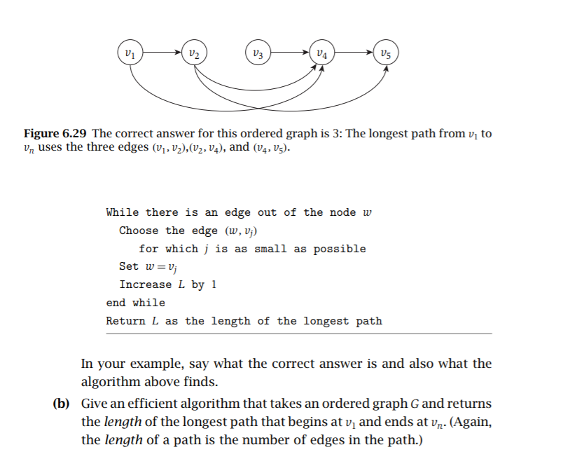 Solved 3. Let G=(V,E) be a directed graph with nodes vị, | Chegg.com