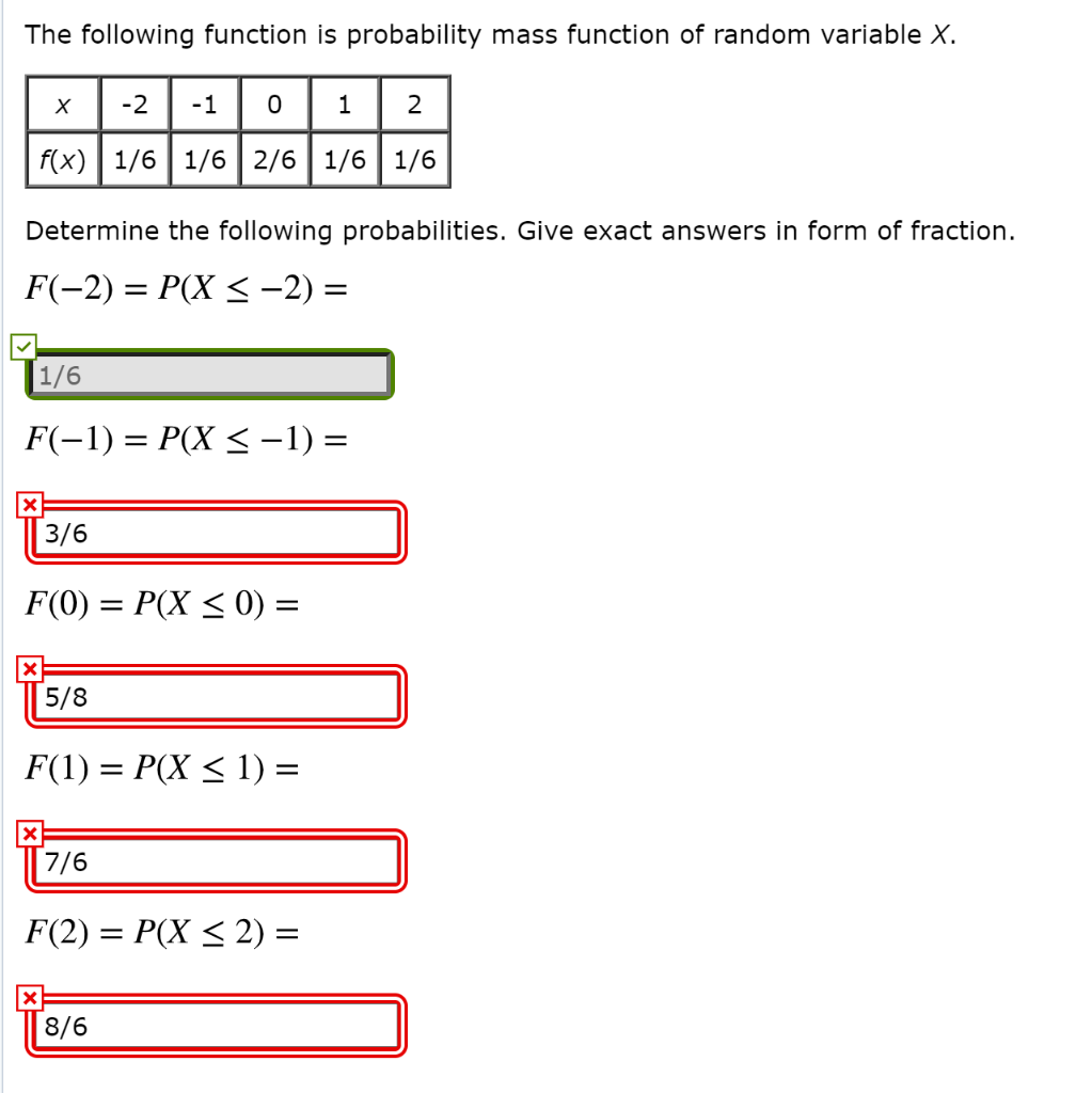 Solved The Following Function Is Probability Mass Function | Chegg.com