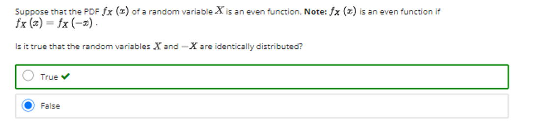 Solved Suppose that the PDF fx (2) of a random variable X is | Chegg.com