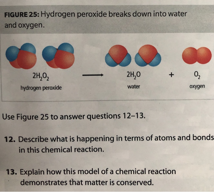 breaking down hydrogen peroxide experiment