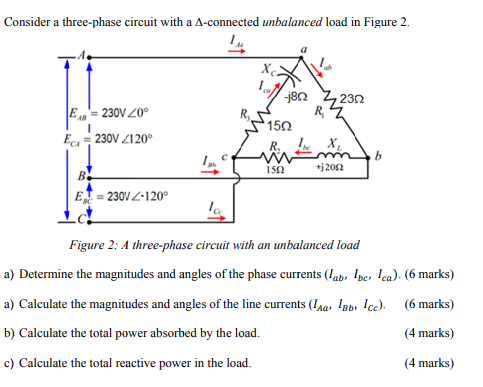 Solved Consider a three-phase circuit with a A-connected | Chegg.com