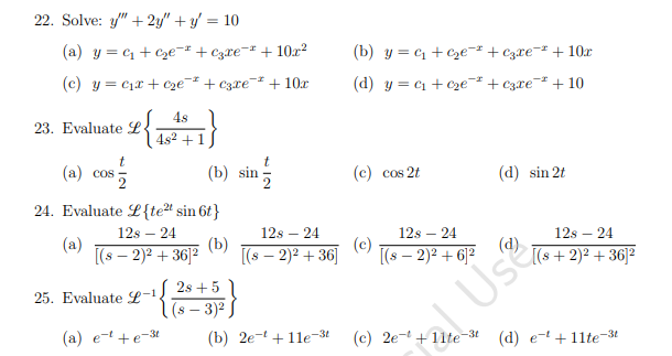 3y-x= 10 y 2x = 22